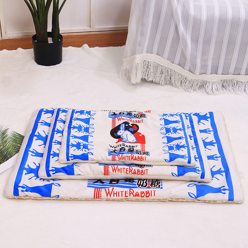 Pizza/Avocado/Omelette/Toast + More! Soft Pet Mat Bed
