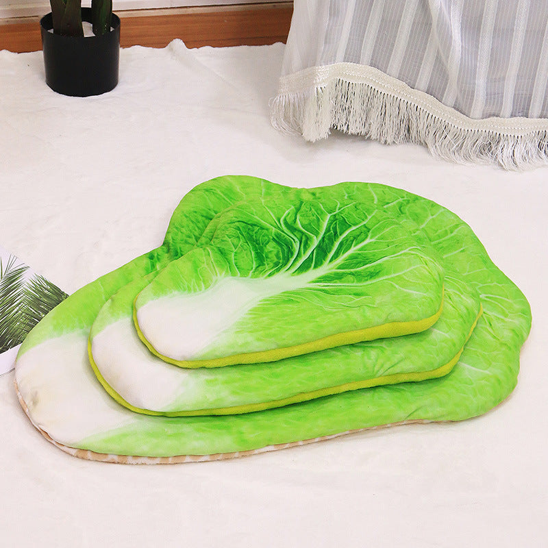 Pizza/Avocado/Omelette/Toast + More! Soft Pet Mat Bed