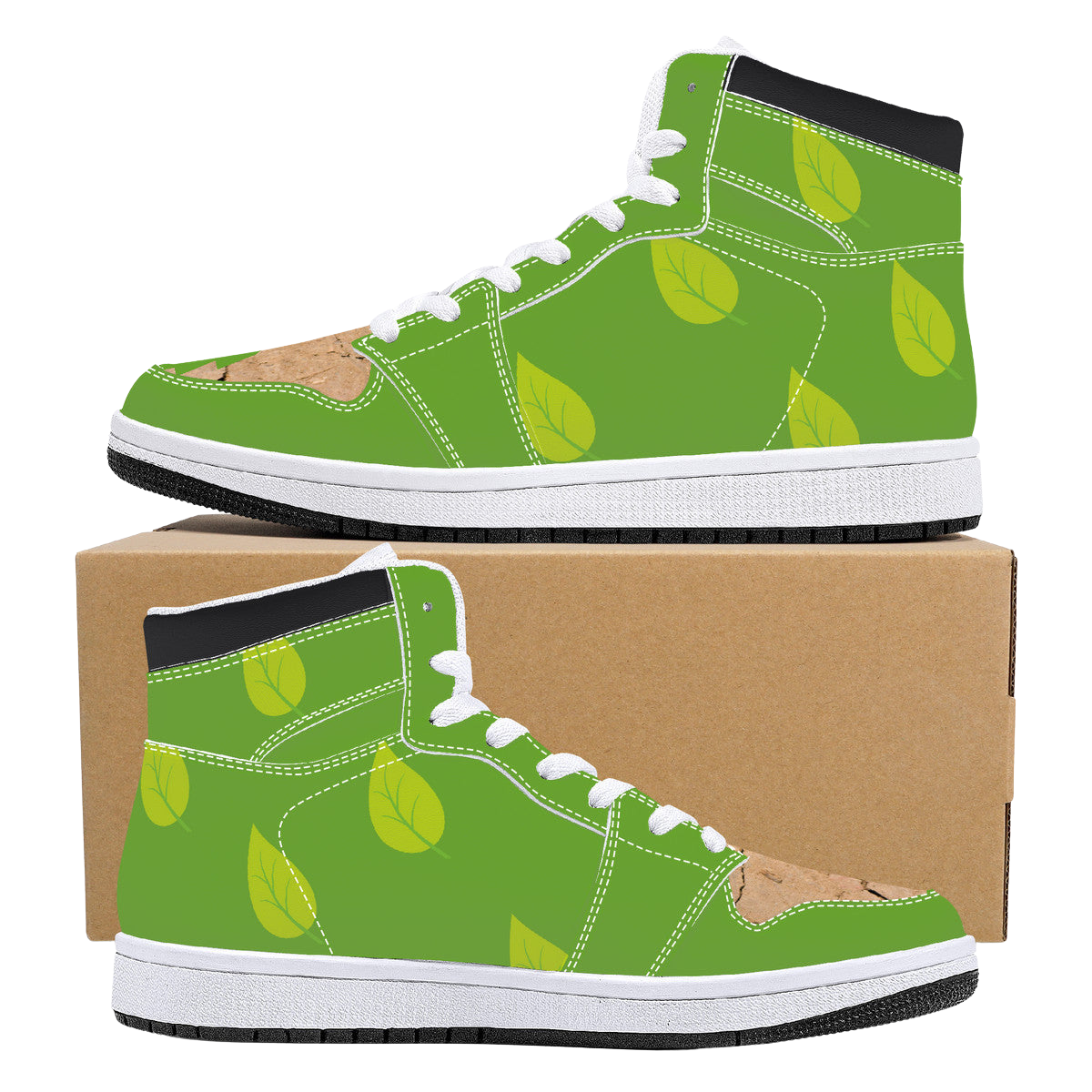Thrivin' High-Top Kicks (Cracks/Leaves)