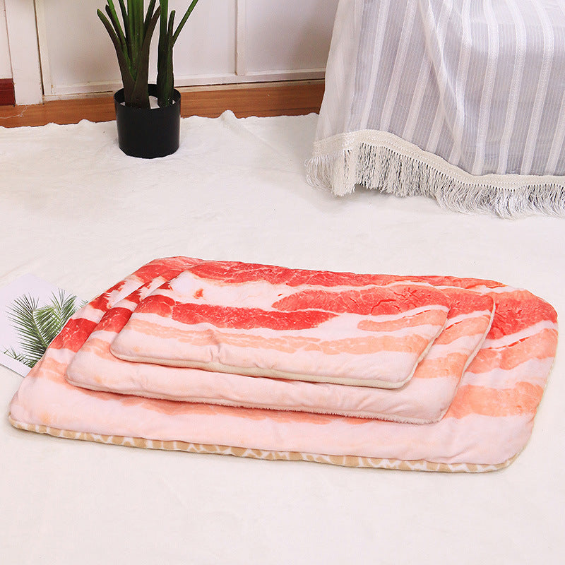 Pizza/Avocado/Omelette/Toast + More! Soft Pet Mat Bed