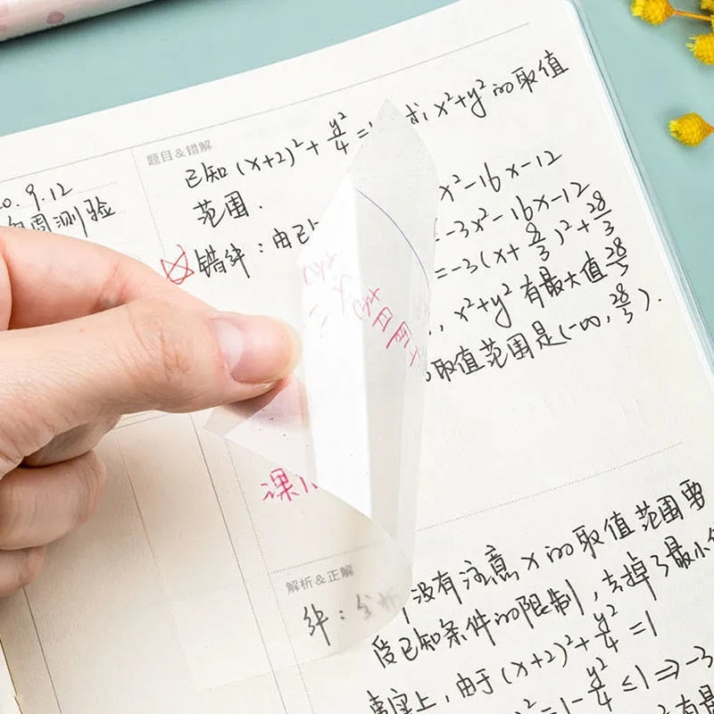 Transparent Sticky Notes
