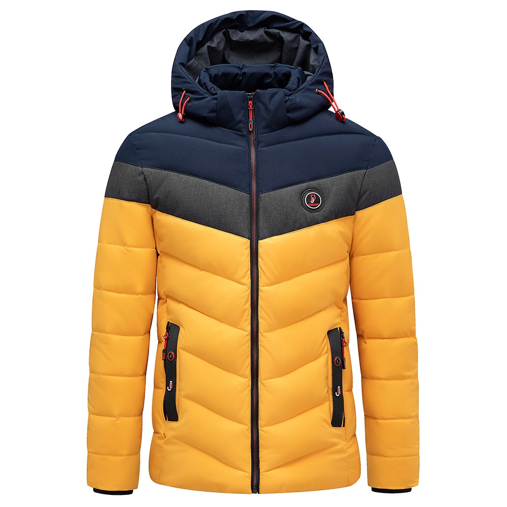Mens Winter Warm Thick Waterproof Jacket