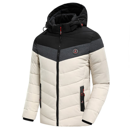 Mens Winter Warm Thick Waterproof Jacket