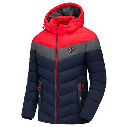 Mens Winter Warm Thick Waterproof Jacket