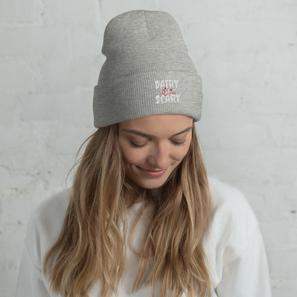Dairy Is Scary Cuffed Beanie