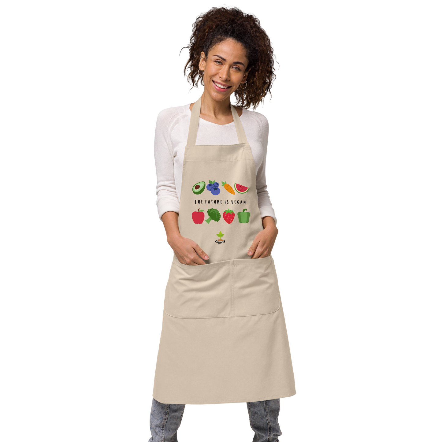 Vegan Future Organic Cotton Apron
