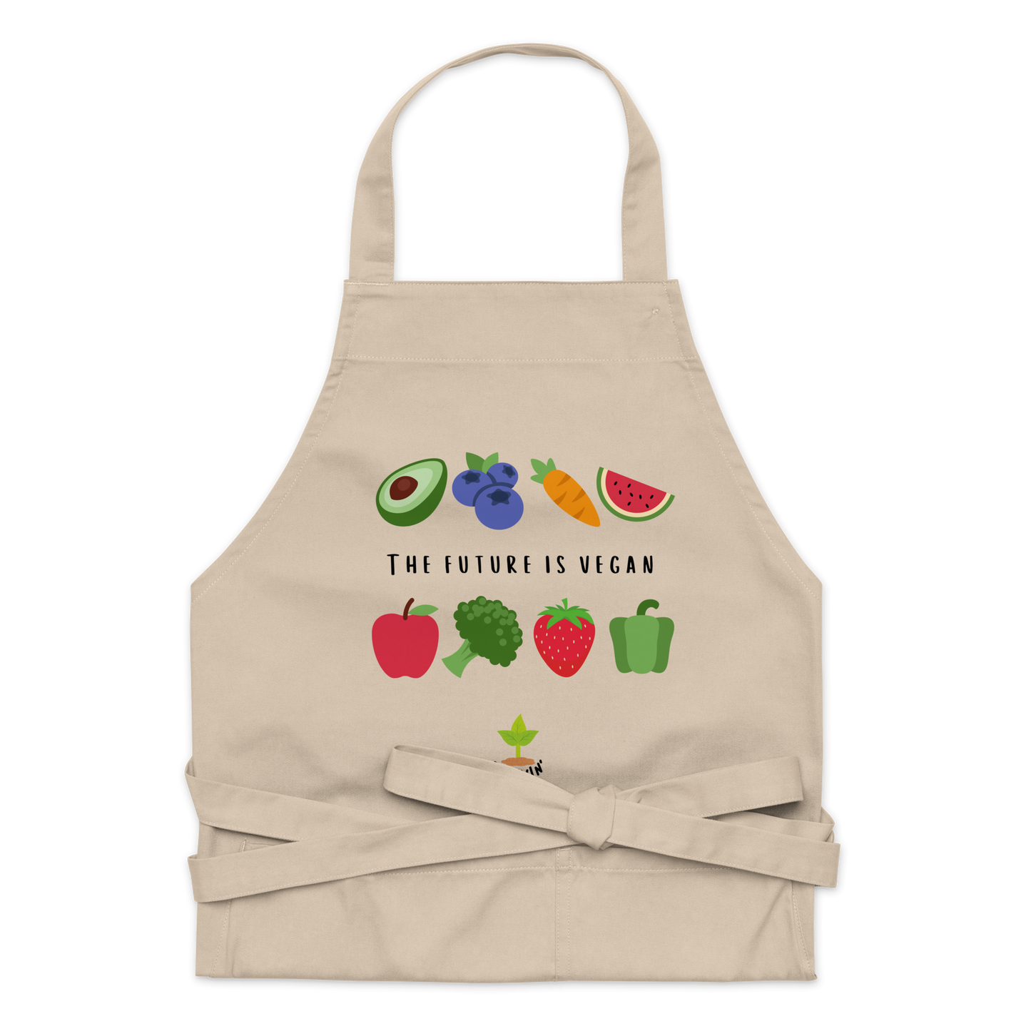 Vegan Future Organic Cotton Apron
