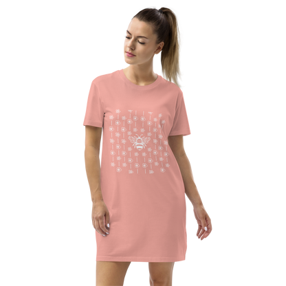 Save The Bees Organic Cotton T-shirt Dress