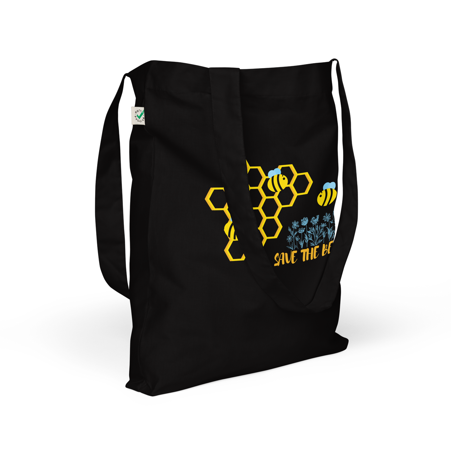 Save The Bees Organic Tote Bag