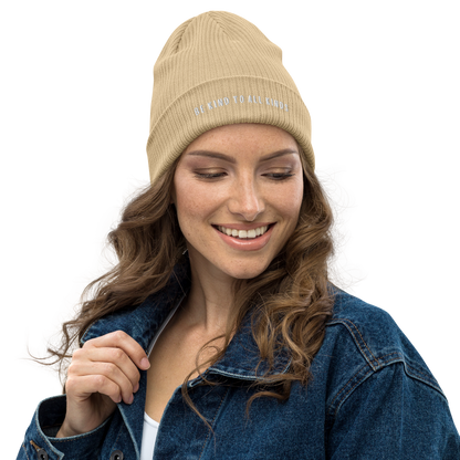 Kind Organic Ribbed Beanie
