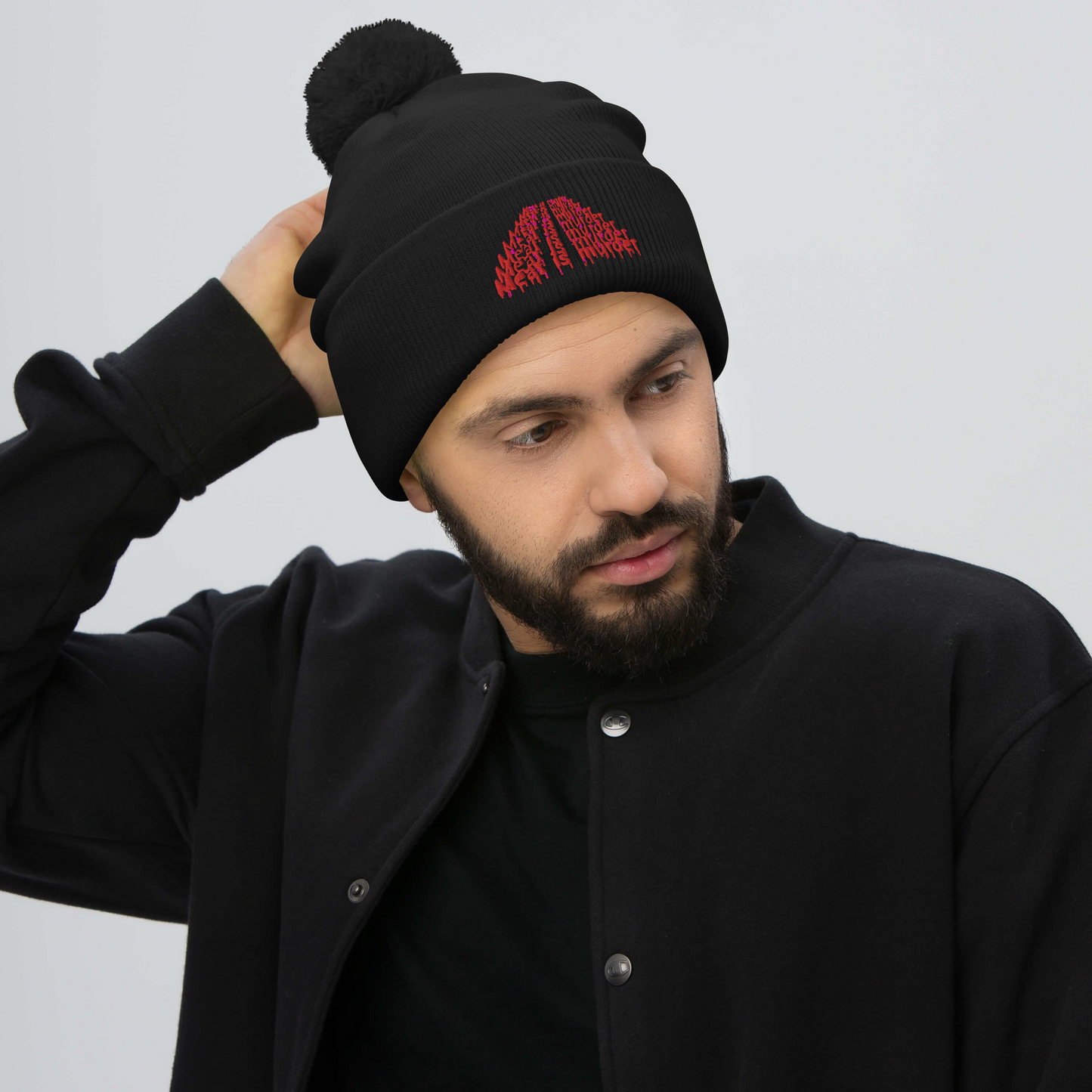 Meat Is Murder Pom-Pom Beanie