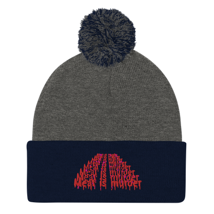 Meat Is Murder Pom-Pom Beanie
