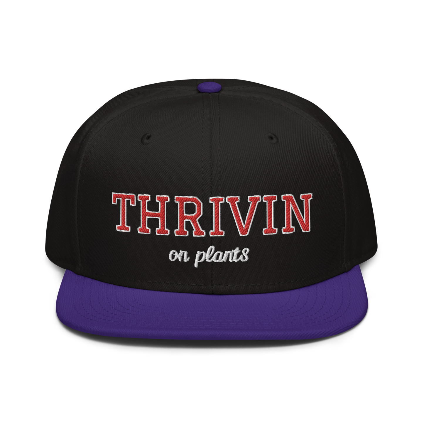 Thrivin On Plants Varsity Snapback
