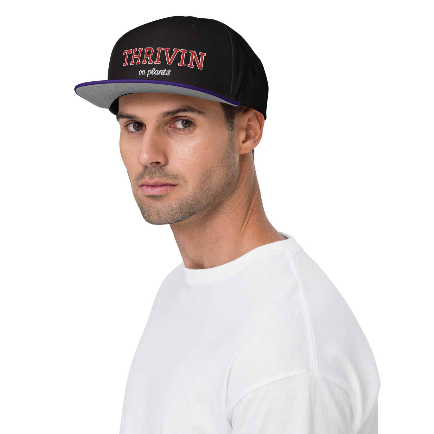 Thrivin On Plants Varsity Snapback