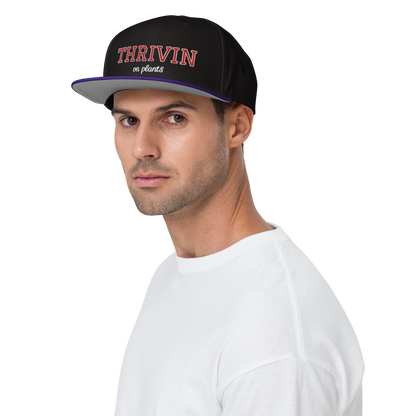 Thrivin On Plants Varsity Snapback