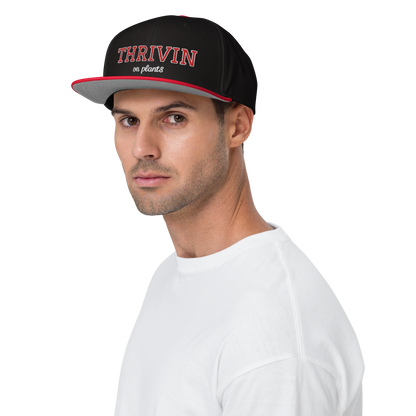 Thrivin On Plants Varsity Snapback