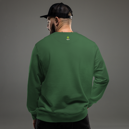 Thrivin Varsity Embroidered Organic Sweatshirt