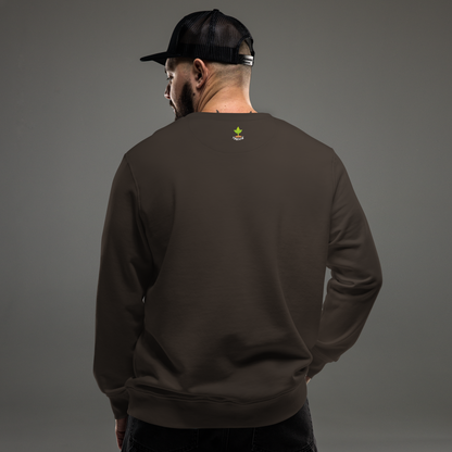 Thrivin Varsity Embroidered Organic Sweatshirt