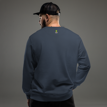 Thrivin Varsity Embroidered Organic Sweatshirt