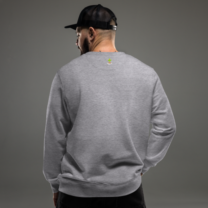 Thrivin Varsity Embroidered Organic Sweatshirt